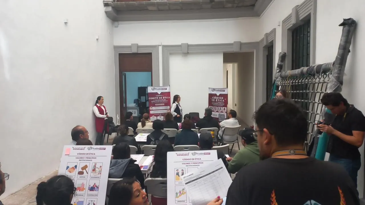 Impulsan formación ética en el Ayuntamiento de Puebla para fortalecer la confianza ciudadana