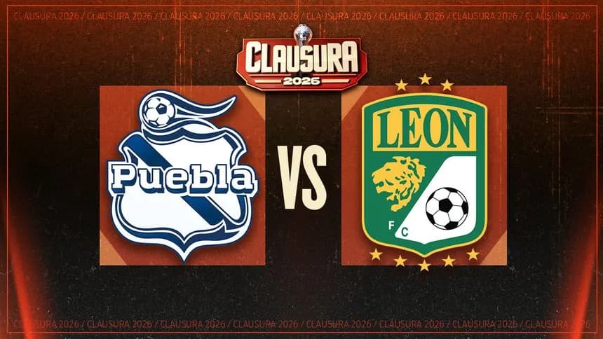 Dónde ver Puebla vs León en la Jornada 14 del Clausura 2026