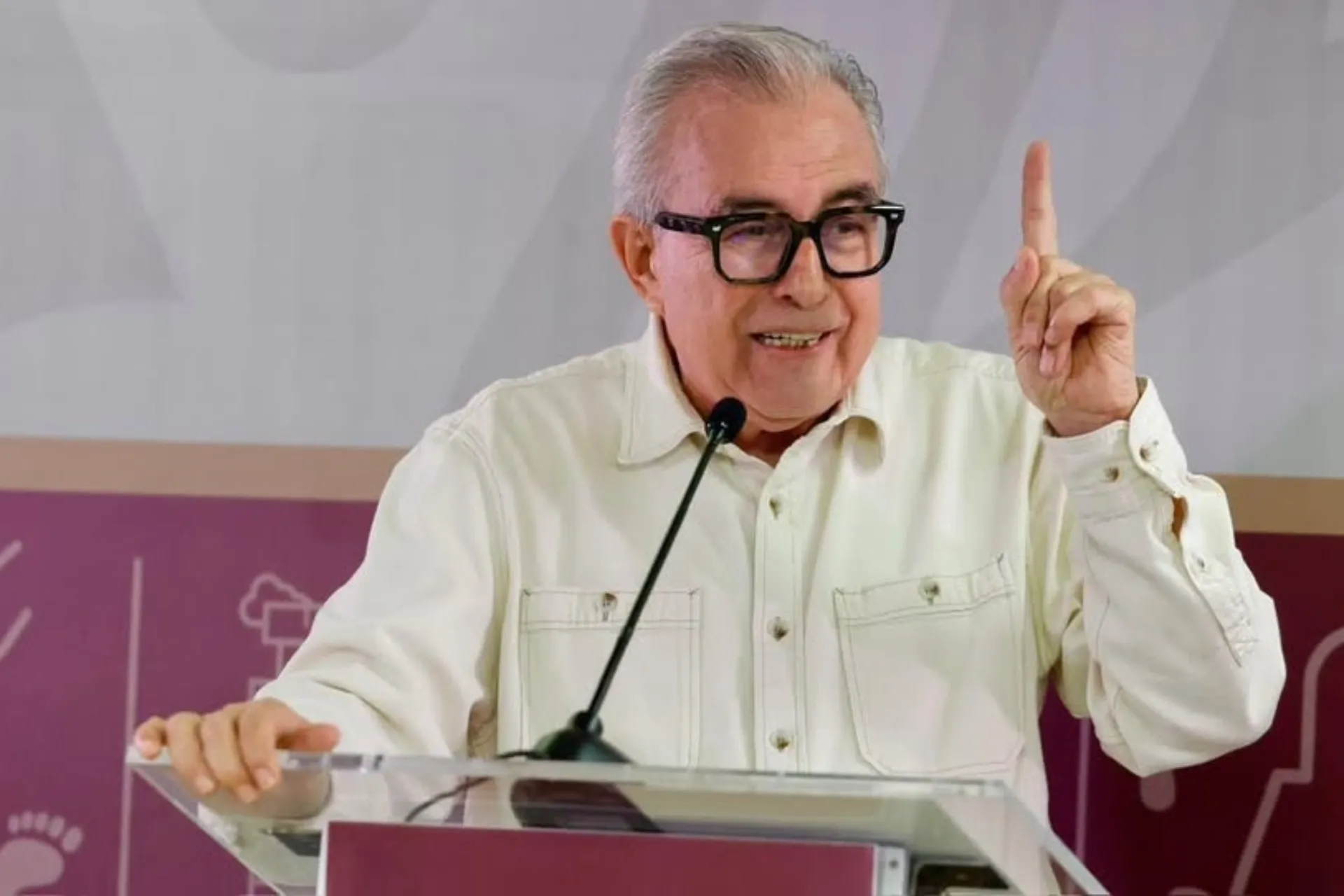 Rubén Rocha Moya descarta pedir licencia para declarar por acusaciones de EUA